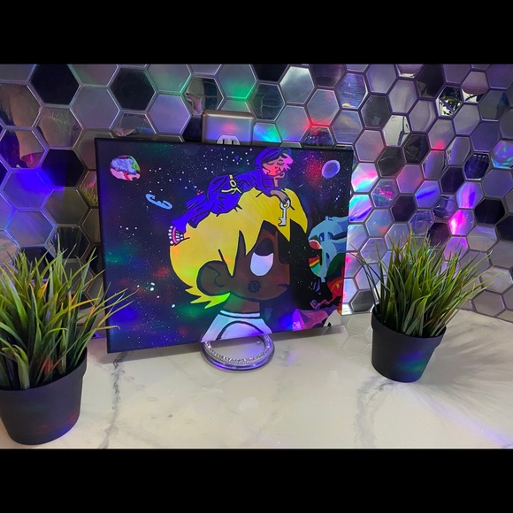 LIL UZI VERT WALL ART / PAINTING - Picture 2 of 3